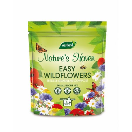 Natures Haven Easy Wildflower Mix 1.5kg / 6sq.m