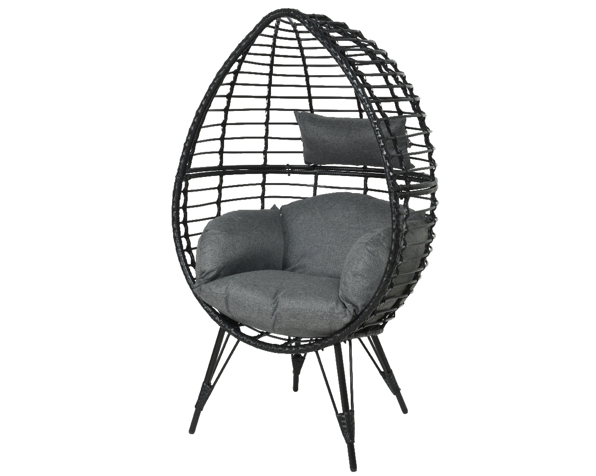 Standing egg chair gb evora wicker outdoor - Welland Vale Garden ...