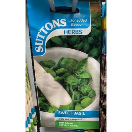 Herb Seed - Basil Sweet